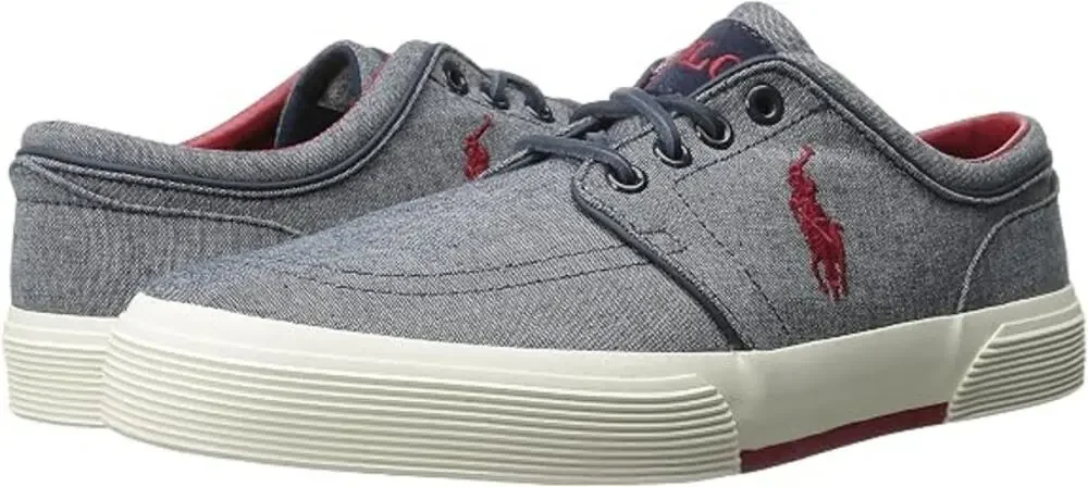 Polo Ralph Lauren Faxon Low Sneakers Men's Size 7.5D New